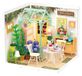 Bloeiende Theetuin Miniatuurhuis - Doe-het-zelf bouwpakket voor poppenhuis - Moderne stijl - Électrique - Vanaf 14 jaar - Cadeau