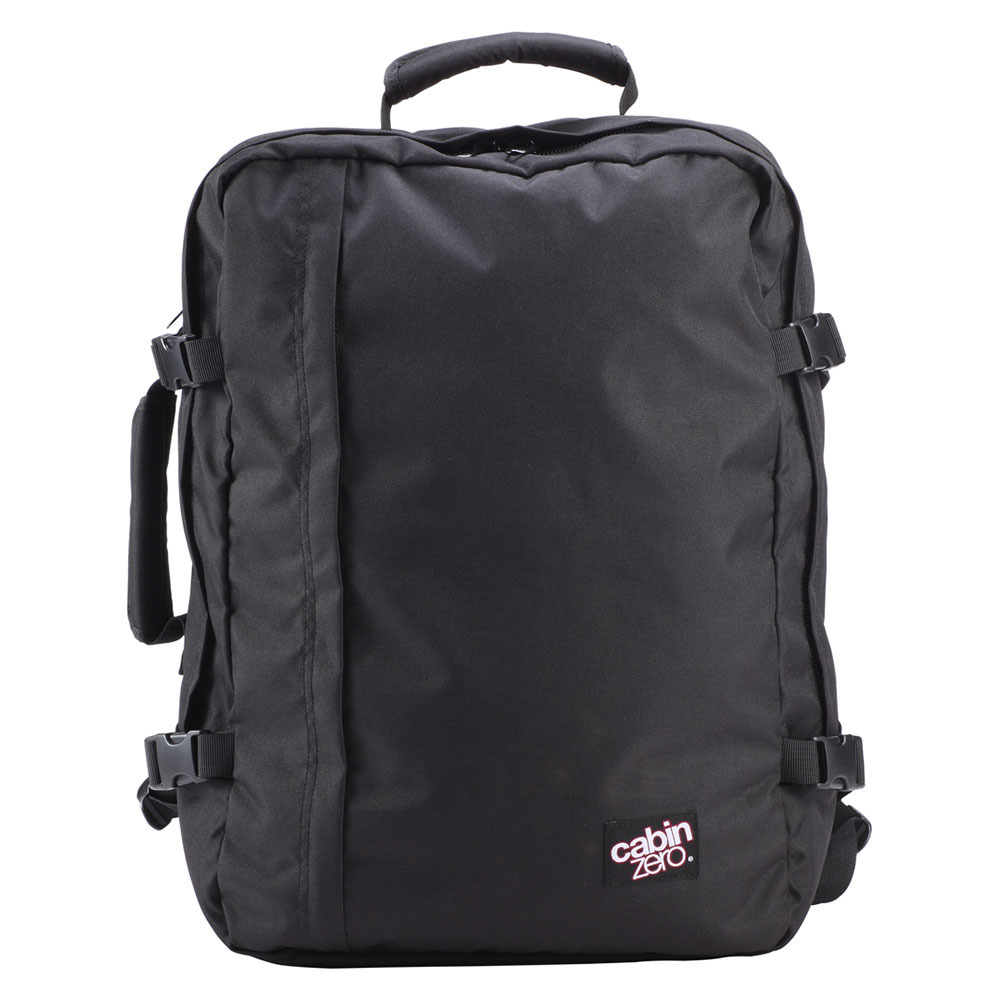 CabinZero Classic 44L - handbagage rugzak - 55x40x20 cm - Absolute Black Never out of Stock