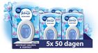 Ambi Pur / Febreze Luchtverfrisser - Ontwakende Lente - Badkamer - 5 stuks