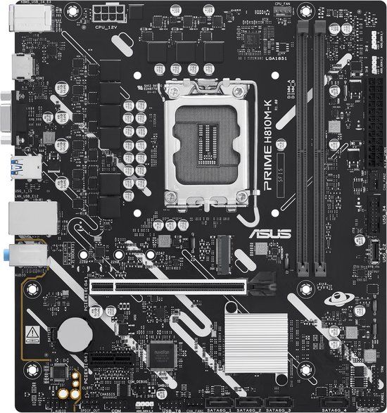 ASUS PRIME H810M-K Moederbord