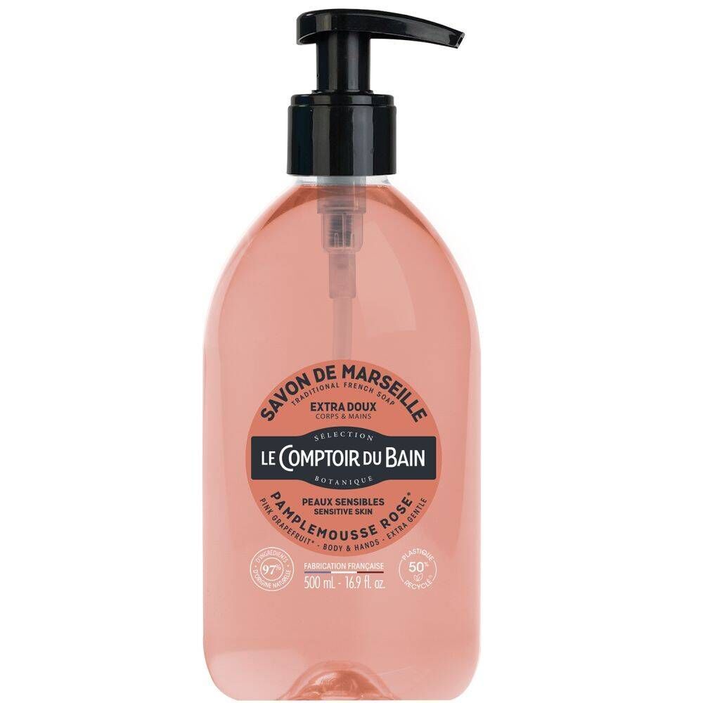 Gilbert Laboratoires Le Comptoir du Bain Marseille Zeep Pompelmoes 500 ml zeep