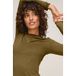 Hunkemöller super soft Boothals shirt met Cashmere Groen