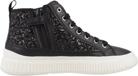 GEOX J LAQUINNY Zwart 37 EU - Lage sneakers voor kinderen - Synthetisch