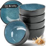 Moritz & Moritz ORGANIC Soepkommen Set - 6-delig - Keramiek - Blauw