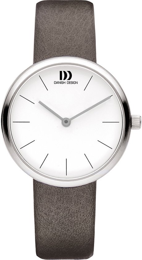 Danish Design IV12Q1204 horloge dames - grijs - edelstaal