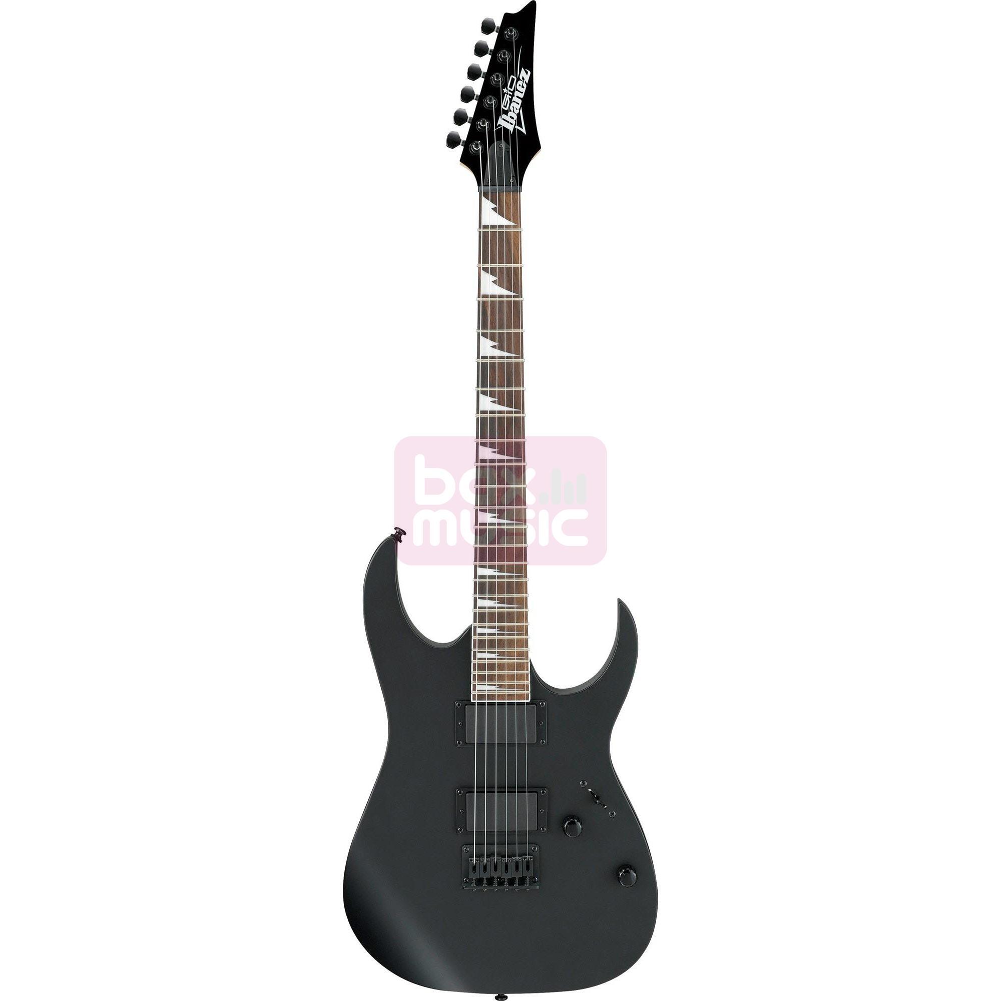 Ibanez Gio GRG 121 DX Black Flat elektrische gitaar