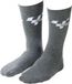 Moto GP Lot 3 Paire chaussette coton noir gris bleu pour moto cadeau motard Neuf