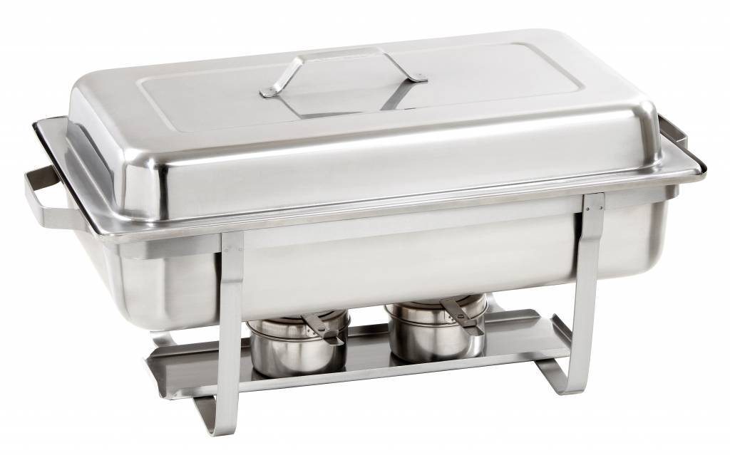 Bartscher Chafing Dish Chroomnikkelstaal Extra Diep 11 GN 100 mm diep 605 x 350 x H 305 mm