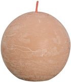 Bolsius Rustiek bolkaars Misty Pink Ø76mm