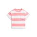 Tommy Hilfiger gestreepte T-shirt roze