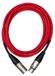 Cascha Advanced Line Microfoonkabel, Rood, 6m