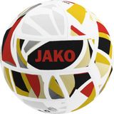 Jako Iconic Minibal - Wit / Zwart / Rood | Maat: 1