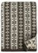 Arktis Couverture en fourrure artificielle Arktis, style scandinave, 130x180 cm, couleur anthracite