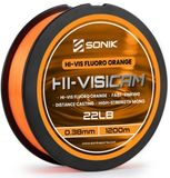 Sonik Subsonik HI-VIS INVISCAM | 1200m 25lb 0.41mm Oranje