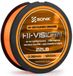Sonik Subsonik HI-VIS INVISCAM | 1200m 25lb 0.41mm Oranje