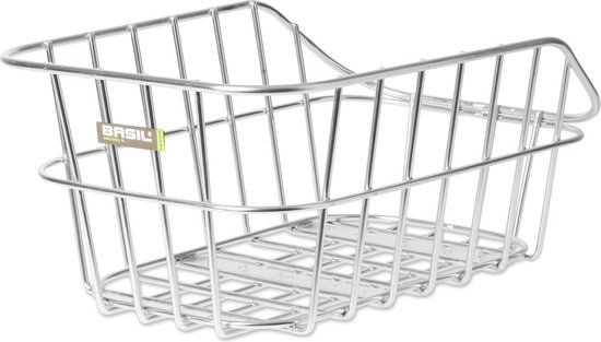 Basil Cento Alu - Achter Fietsmand - Aluminium - 20L - 10kg - Zwart