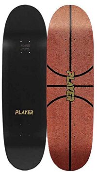 Player All Star 22 x 31,85 cm deck longboard, volwassenen unisex, meerkleurig (meerkleurig), eenheidsmaat