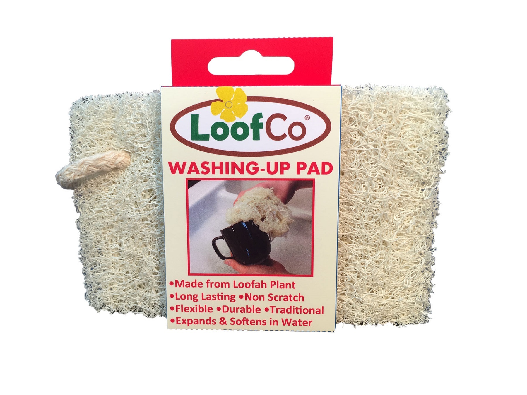 Loofco Afwas spons Loofco 1 stuk