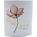 Dekohelden24 Poëzielicht, nachtlampje, sfeerlicht met timer, werkt op batterijen, motief: waar bloemen bloeien, glimlachelt de wereld - L/B/H 13 x 5 x 16 cm.