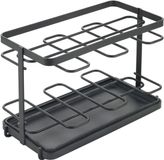 Metaltex Keukengerei Houder Organizer - Zwart - Voor op Aanrecht - 23 x 11 x 15 cm