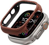 PITAKA Air Case Geschikt voor Apple Watch Ultra 3 / 2 / 1 49MM - Ultra Dun Hoesje - 600D Aramidevezels - Sunset
