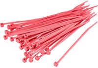 TRU COMPONENTS 1593704 TC-CV250203 Kabelbinder 250 mm 4.80 mm Rood 100 stuk(s)