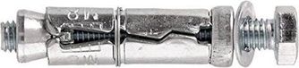 Molly M40810-xj Keliboutanker met schroef M8 grijs, 10 stuks
