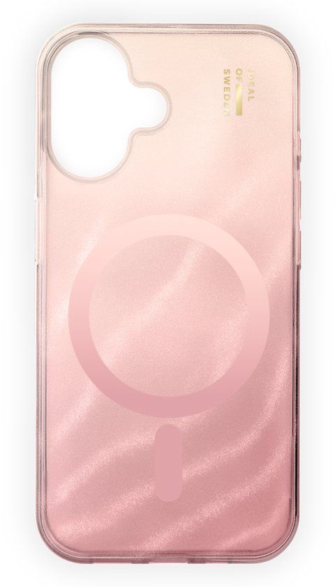 iDeal of Sweden Clear Case MagSafe geschikt voor iPhone 16 - Rose Blush