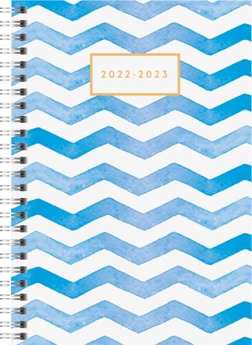 rido/idé Schoolagenda "Pattern" 2022/2023 A5 2 pagina's = 1 week