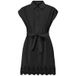 ONLY - ONLLOU LIFE EMB LONG DRESS OS PTM - Zwart - Katoen - Lange mouw - Maxi jurk - Kinderen - Lente/Zomer 2025