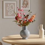 Hakbijl Glass Vase Deborah - Dark Grey - glass - D31 x H39 cm