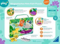 Ravensburger Play+ Magnetische houten voelpuzzel: Jungle