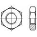 TOOLCRAFT Écrous hexagonaux M36 DIN 439 Acier zingué électrolytiquement 10 pièce(s)