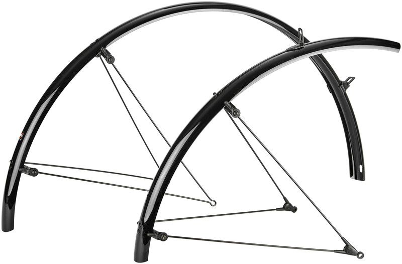 SKS Bluemels Basic - Spatbordenset - 28" - 35 mm - Zwart