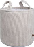 Baby's Only Opbergmand kinderkamer & babykamer - Speelgoedmand - Wasmand Sense - Kiezelgrijs - Ø38 cm