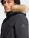 adidas Sportswear Hooded Fur Parka - Heren - Zwart - XL