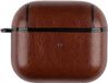By Qubix - AirPods 3 hoesje - Leer - Leather series - Bruin