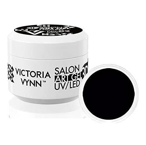 VICTORIA VYNN™ Art Gel 3D 02 Creamy Black, uniek, standaard