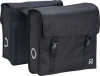 WILLEX Dubbele Fietstas - 34L - Zwart - 5425023137895