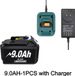 StarTech Vervangaccu, compatibel met Makita LXT 18V, Li-Ion 18650, oranje, geschikt voor BL1830/BL1860/BL1890/LXT400