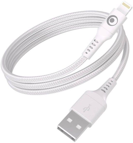 Bigben Connected Lightning-kabel USB-A naar Lightning 1.2m Wit