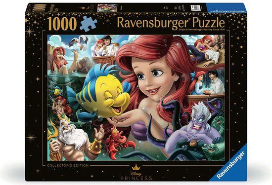 Ravensburger Puzzel Disney De Kleine Zeemeermin 1000 stukjes