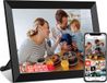 Strex Cadre photo numérique avec WiFi - Écran tactile 10,1 pouces - Logiciel Frameo via application