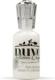 Nuvo Glitter Drops - White Blizzard