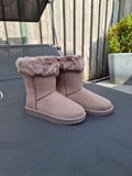HKM Allweatherlaars Davos Fur taupe (bruinig) maat 37