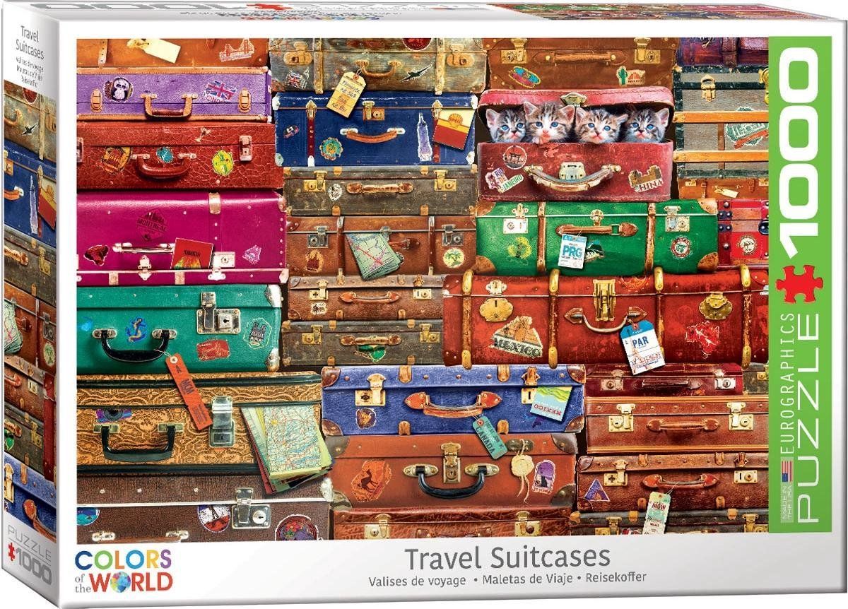 Eurographics Puzzel Reiskoffer - 0628136654685