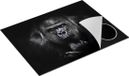 Chefcare Inductie Beschermer Gorilla - Zwart Wit - 77x59 cm - Inductie Mat