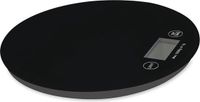 MSV Zwarte elektronische keukenschaal 20x1.8cm