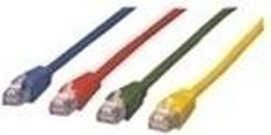 MCL RJ45 Cat6 3.0 m Green netwerkkabel