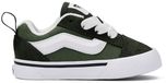 Vans Knu Skool Elastic Lace Chaussures Vert EU 21 1/2 Garçon, Fille